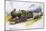 An Express Train of the Great Western Railway-null-Mounted Art Print