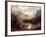 An Extensive Alpine Lake Landscape, 1862-Augustus Wilhelm Leu-Framed Giclee Print