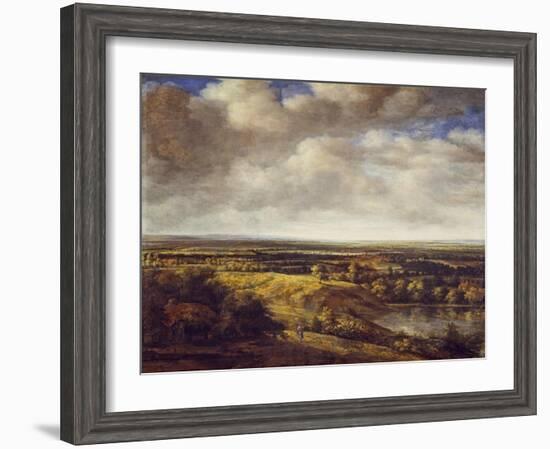 An Extensive Landscape, 1666-Phillips de Koninck-Framed Giclee Print