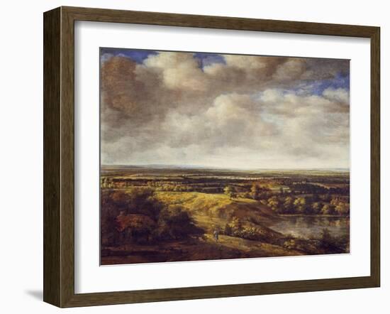 An Extensive Landscape, 1666-Phillips de Koninck-Framed Giclee Print