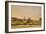 An Extensive Landscape with a Ploughman and a Village Beyond, 1887-Henri-Joseph Harpignies-Framed Giclee Print