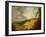 An Extensive Mountainous Landscape with a Gypsy Encampment in the Foreground-George Morland-Framed Giclee Print