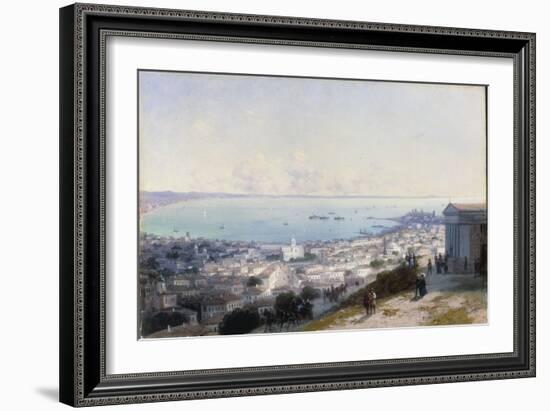 An Extensive View of Theodosia in the Crimea, 1890-Ivan Konstantinovich Aivazovsky-Framed Giclee Print