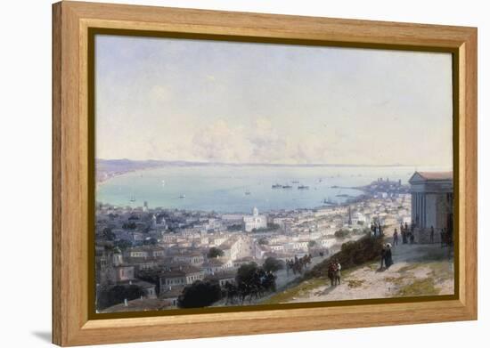 An Extensive View of Theodosia in the Crimea, 1890-Ivan Konstantinovich Aivazovsky-Framed Premier Image Canvas