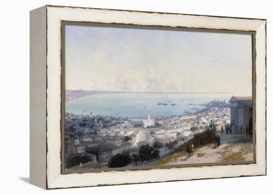 An Extensive View of Theodosia in the Crimea, 1890-Ivan Konstantinovich Aivazovsky-Framed Premier Image Canvas