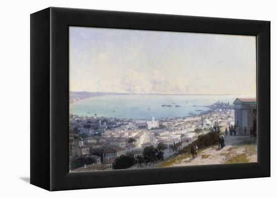 An Extensive View of Theodosia in the Crimea, 1890-Ivan Konstantinovich Aivazovsky-Framed Premier Image Canvas