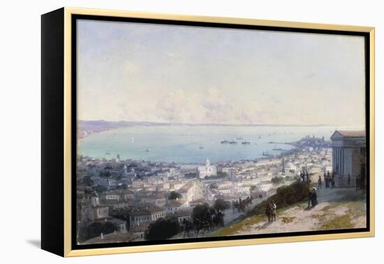 An Extensive View of Theodosia in the Crimea, 1890-Ivan Konstantinovich Aivazovsky-Framed Premier Image Canvas