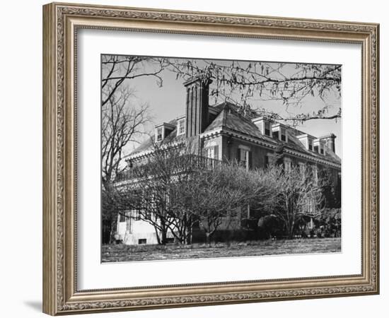 An Exterior View of the Home of Thomas Mann-Hansel Mieth-Framed Photographic Print