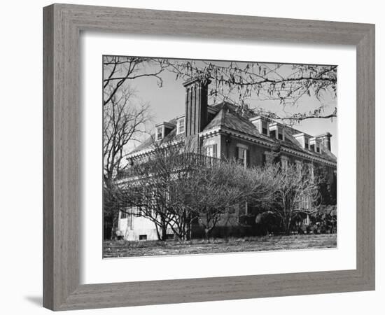 An Exterior View of the Home of Thomas Mann-Hansel Mieth-Framed Photographic Print