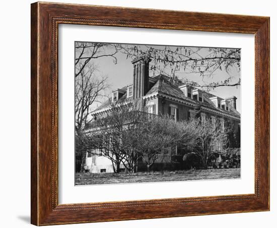 An Exterior View of the Home of Thomas Mann-Hansel Mieth-Framed Photographic Print