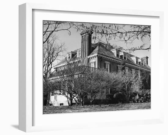 An Exterior View of the Home of Thomas Mann-Hansel Mieth-Framed Photographic Print