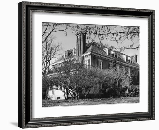 An Exterior View of the Home of Thomas Mann-Hansel Mieth-Framed Photographic Print