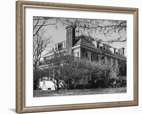 An Exterior View of the Home of Thomas Mann-Hansel Mieth-Framed Photographic Print