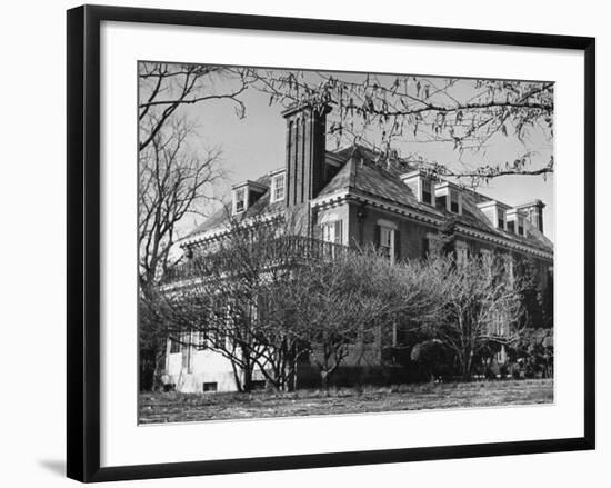 An Exterior View of the Home of Thomas Mann-Hansel Mieth-Framed Photographic Print