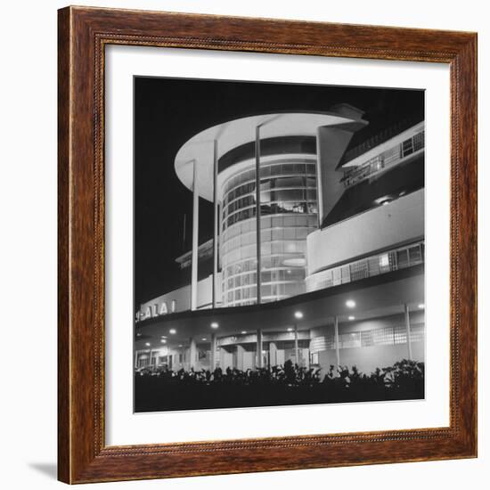 An Exterior View of the Jai-Alai in Manila-Carl Mydans-Framed Photographic Print