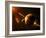 An Extraterrestrial Spacecraft Approaches a World That Lies Between Two Bright Suns-Stocktrek Images-Framed Photographic Print