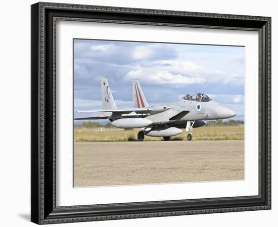 An F-15D BAZ of the Israeli Air Force-Stocktrek Images-Framed Photographic Print