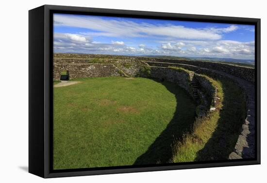 An Grianan of Aileach, Inishowen, County Donegal, Ulster, Republic of Ireland, Europe-Carsten Krieger-Framed Premier Image Canvas