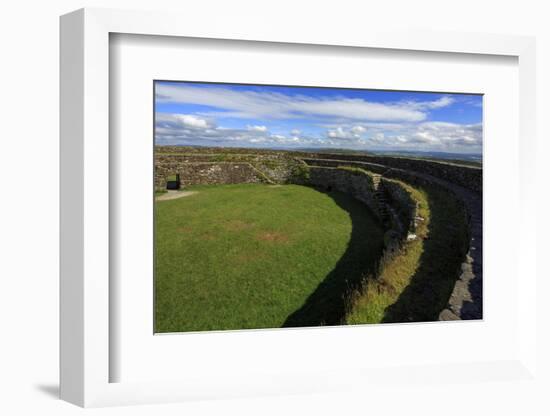 An Grianan of Aileach, Inishowen, County Donegal, Ulster, Republic of Ireland, Europe-Carsten Krieger-Framed Photographic Print