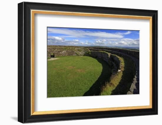 An Grianan of Aileach, Inishowen, County Donegal, Ulster, Republic of Ireland, Europe-Carsten Krieger-Framed Photographic Print