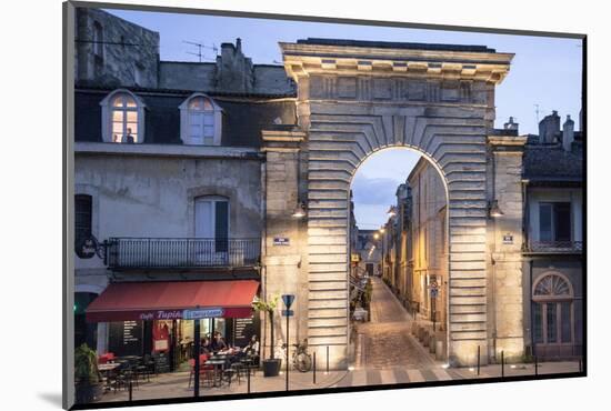 An Historic Gate Leading into the City of Bordeaux-Mallorie Ostrowitz-Mounted Photographic Print