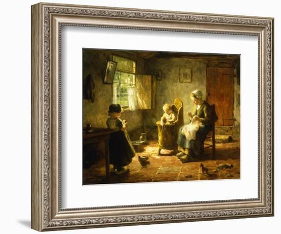 An Idle Afternoon-Evert Pieters-Framed Giclee Print