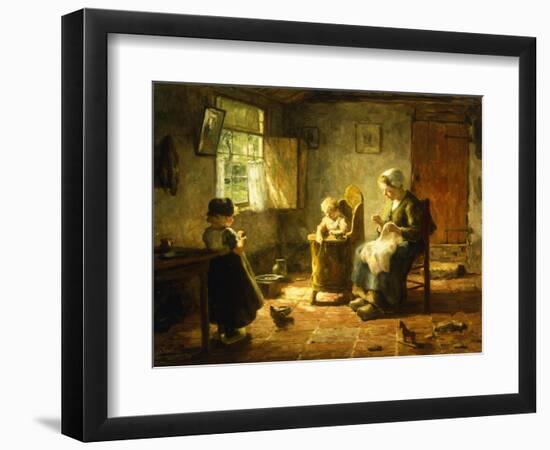 An Idle Afternoon-Evert Pieters-Framed Giclee Print