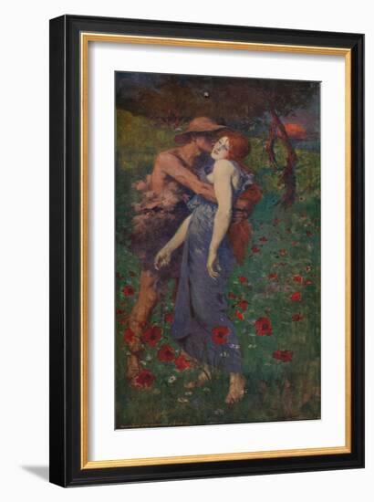 'An Idyll', 1891, (c1915)-Maurice Greiffenhagen-Framed Giclee Print