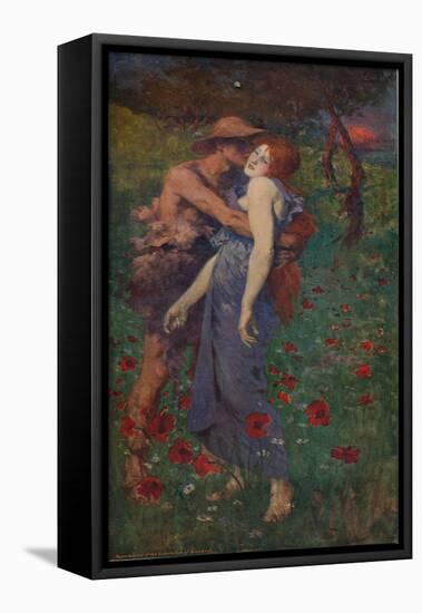 'An Idyll', 1891, (c1915)-Maurice Greiffenhagen-Framed Premier Image Canvas