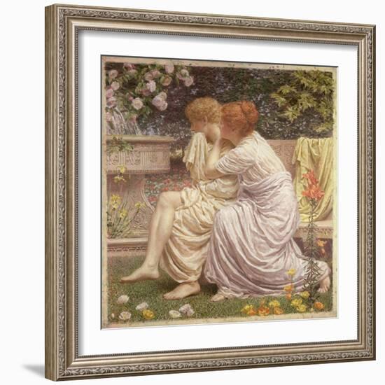 An Idyll, 1893-Albert Joseph Moore-Framed Giclee Print