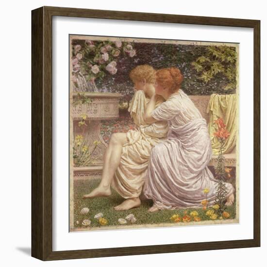 An Idyll, 1893-Albert Joseph Moore-Framed Giclee Print