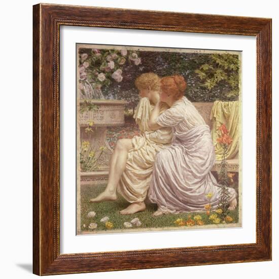 An Idyll, 1893-Albert Joseph Moore-Framed Giclee Print