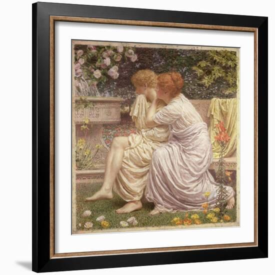 An Idyll, 1893-Albert Joseph Moore-Framed Giclee Print