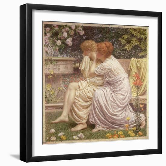 An Idyll, 1893-Albert Joseph Moore-Framed Giclee Print