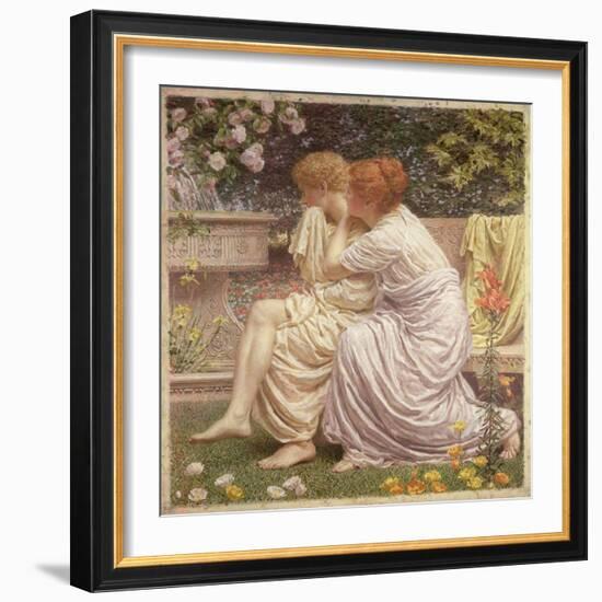 An Idyll, 1893-Albert Joseph Moore-Framed Giclee Print