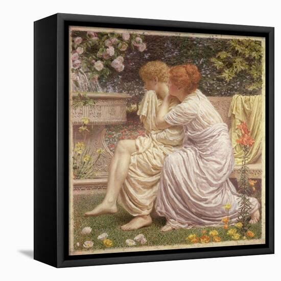 An Idyll, 1893-Albert Joseph Moore-Framed Premier Image Canvas