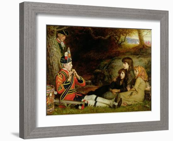 An Idyll of 1745, 1884-John Everett Millais-Framed Giclee Print