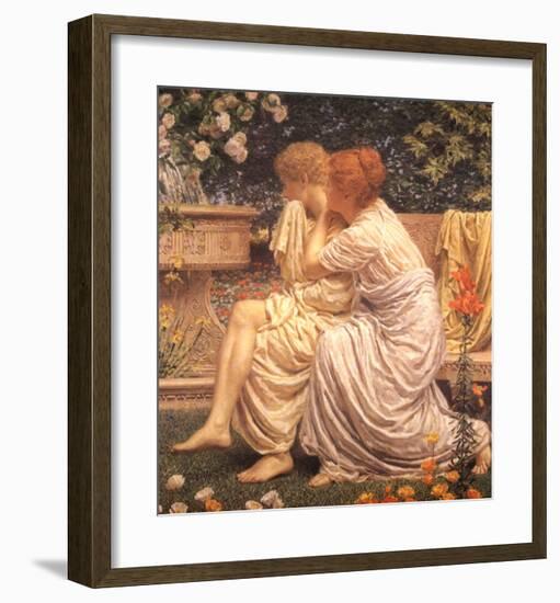 An Idyll-Albert Joseph Moore-Framed Art Print