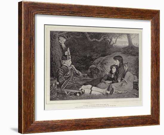 An Idyll-John Everett Millais-Framed Giclee Print