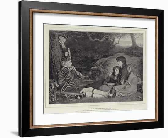 An Idyll-John Everett Millais-Framed Giclee Print