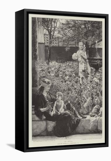 An Idyll-Sir Lawrence Alma-Tadema-Framed Premier Image Canvas