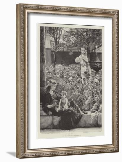 An Idyll-Sir Lawrence Alma-Tadema-Framed Giclee Print