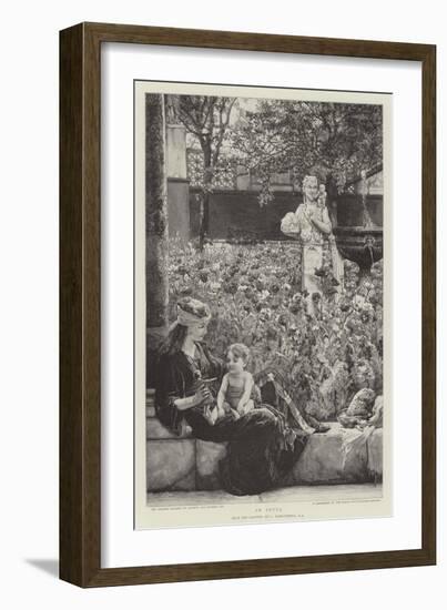 An Idyll-Sir Lawrence Alma-Tadema-Framed Giclee Print