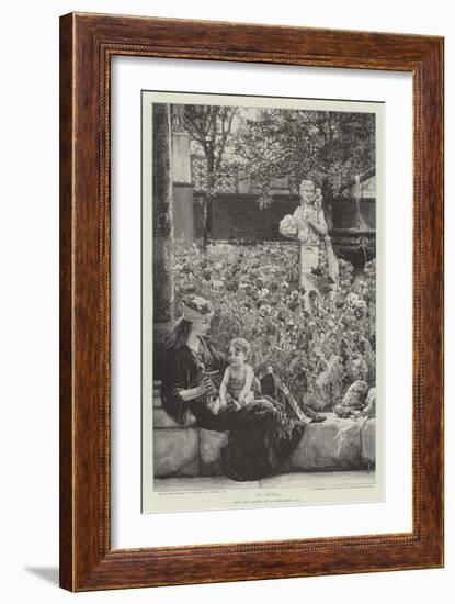 An Idyll-Sir Lawrence Alma-Tadema-Framed Giclee Print