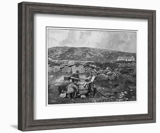 An Illicit Still in Donegal (Ireland)-null-Framed Photographic Print