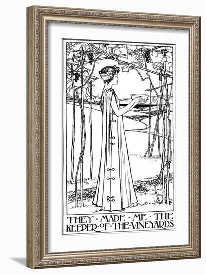 An Illustration for the Song of Solomon, 1899-null-Framed Giclee Print