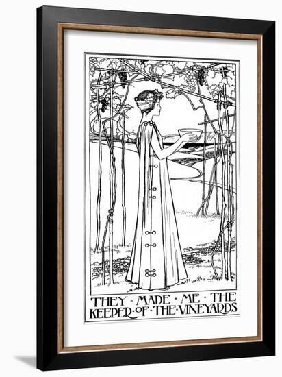 An Illustration for the Song of Solomon, 1899-null-Framed Giclee Print