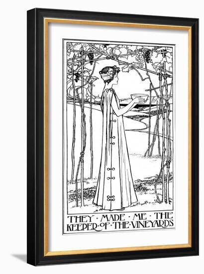 An Illustration for the Song of Solomon, 1899-null-Framed Giclee Print