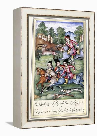 An Illustration from 'Qabus Nameh', 19th Century-null-Framed Premier Image Canvas