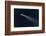 An Image of a Comet in the Deep Space-magann-Framed Photographic Print